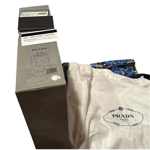 Prada Floral Nylon Tote - Picture 14 of 15